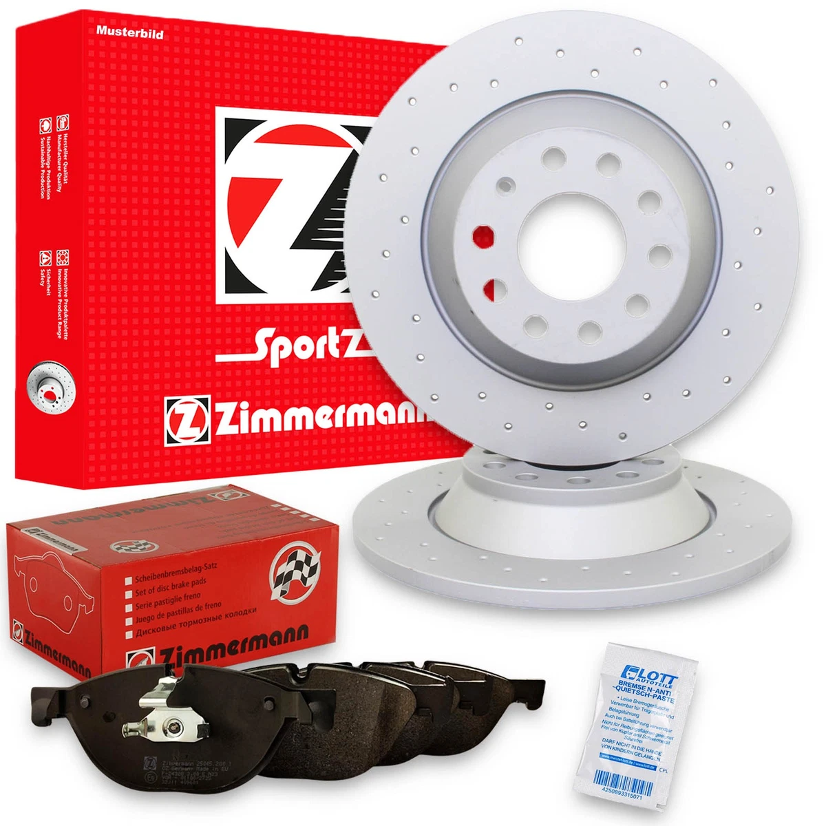 wpid otto zimmermann expert  285 Какие бывают тормозные диски. Классификация и отличия дисков   Гальмівні колодки та диски Zimmermann для MITSUBISHI SPACE STAR — якість і надійність